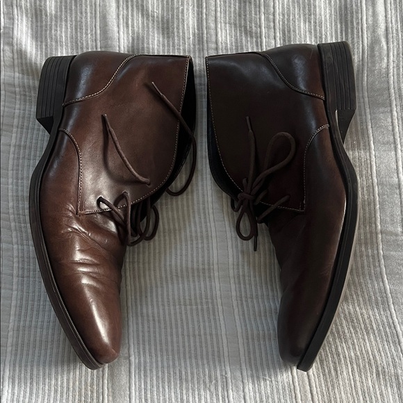 Cole Haan Dark Brown Chukka Boots main image 5
